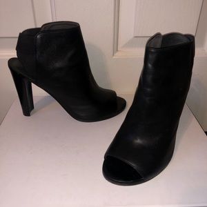 Stuart Weitzman Leather Ankle Booties
